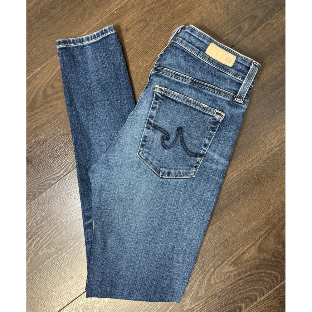 AG Jeans Adriano Goldschmied The Farrah Skinny Ankle High Rise 27 Stretch